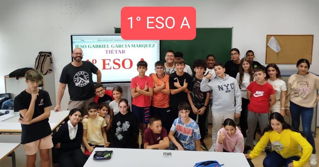Un curso más os presentamos los grupos de nuestro centrowebp 7